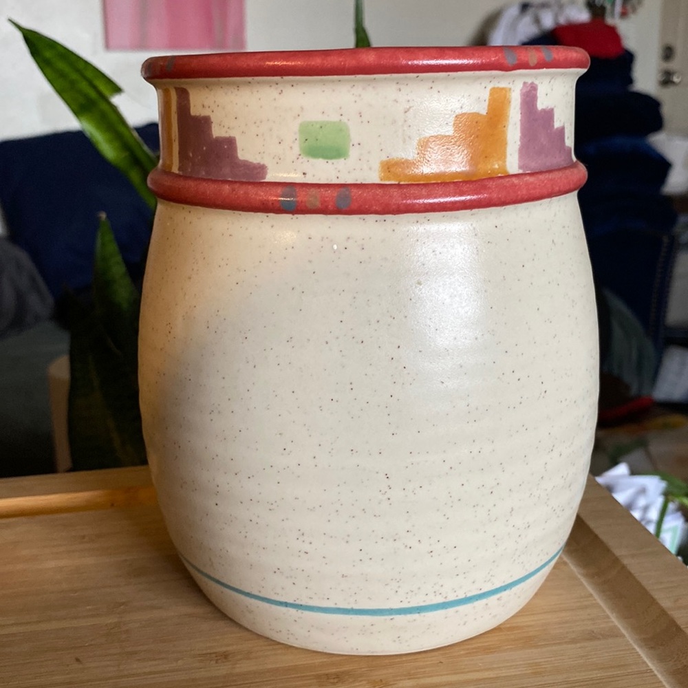 Vintage Treasure Craft Pot